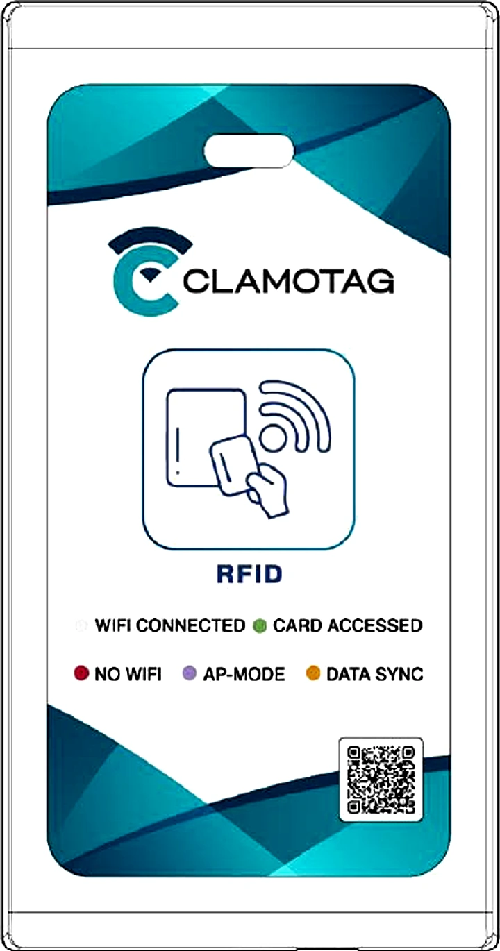 CLAMOTAG RFID logger