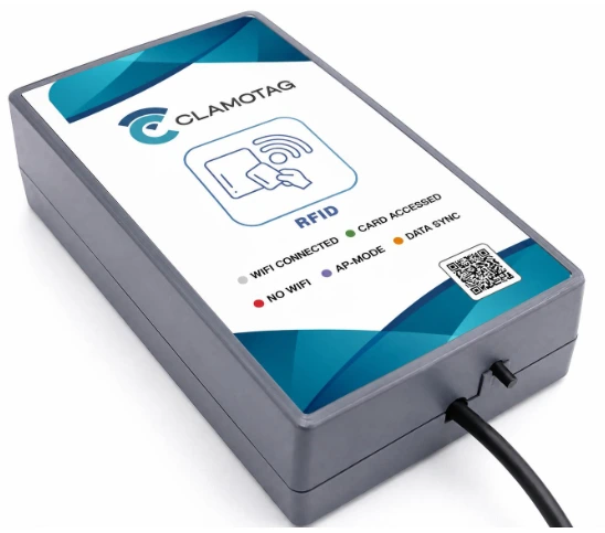 CLAMOTAG device reference view